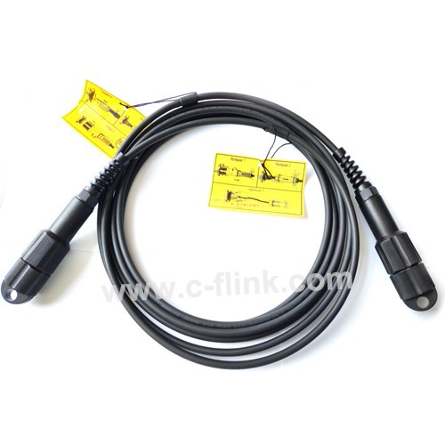 Outdoor IP67 Waterproof LC Fiber Optic Patch Cable