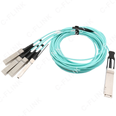 Unveiling the Power of 56G QSFP to 4SFP AOC Active Optical Cable