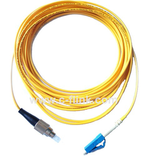 LC TO FC Single Mode Fiber Optic Patch Cable