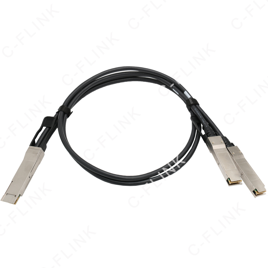400Gbps QSFP DD To 2x200G QSFP56 High Speed Cable Assembly