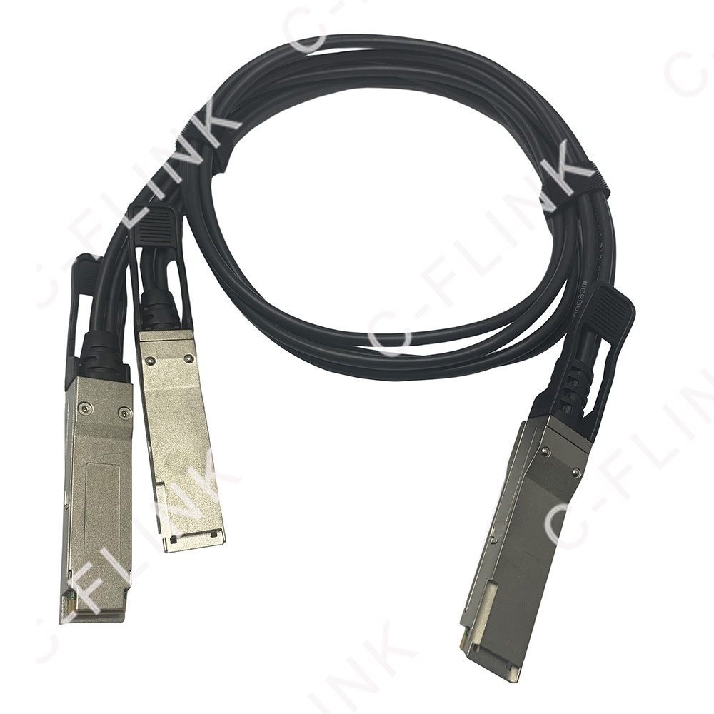 200G QSFP56 to 2*QSFP56 DAC cable