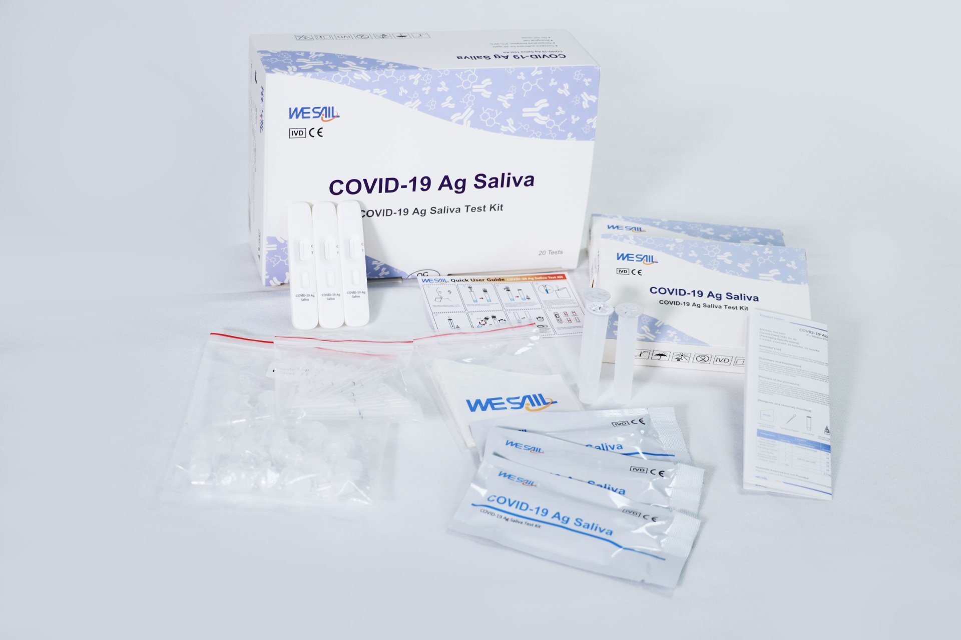 WESAIL new crown antigen saliva test kit into the Ministry of Commerce export white list