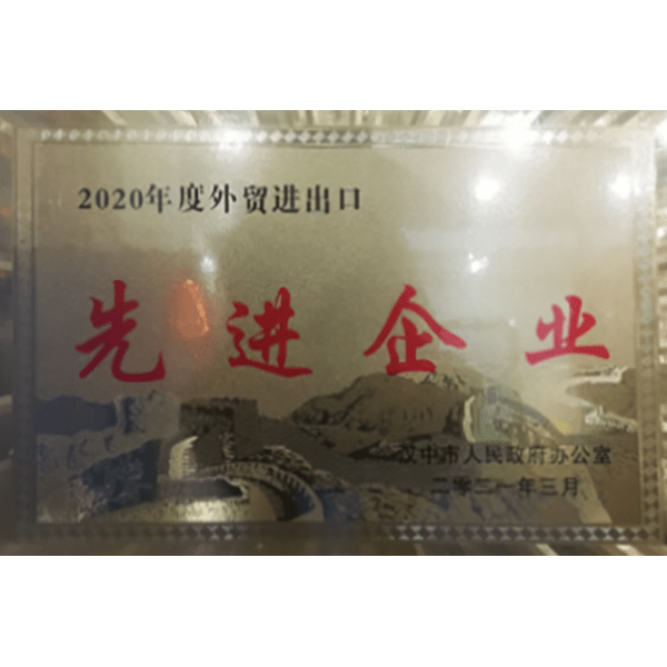 外贸进出口先进单位