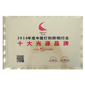 2016十大光源品牌
