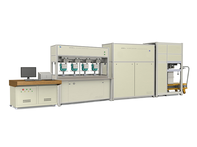 MDKW04 + 01 Стенд для испытания газовых счетчиков с акустическими соплами (G6 - G40)