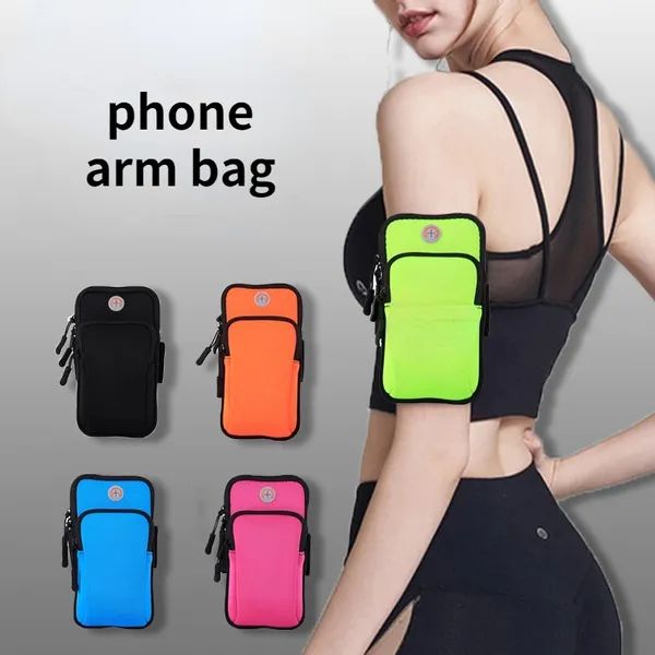 Sannyic Running Mobile Phone Arm Bag Outdoor Sports Diving Material Arm Bag Men and Women Fitness Equipment