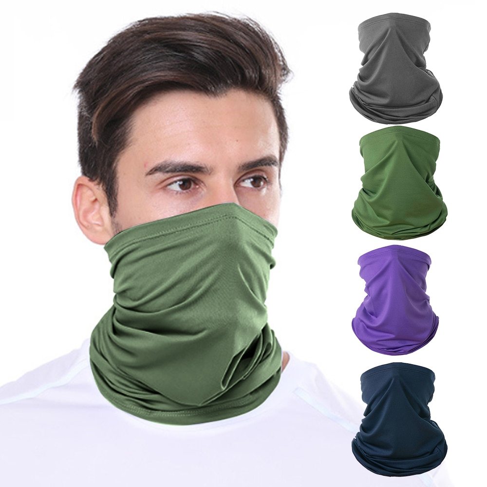 Sannyic Ourdoor Cycling Hiking Camping Hunting Running Neck Tube Scarf Bandana Bike Motorcycle Face Mask Bandana Magic Scarf Women Men