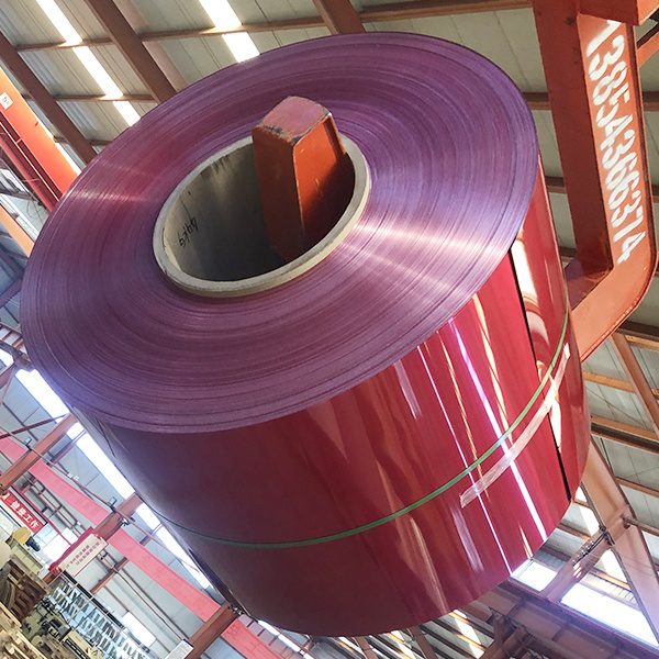 Color aluminum coil