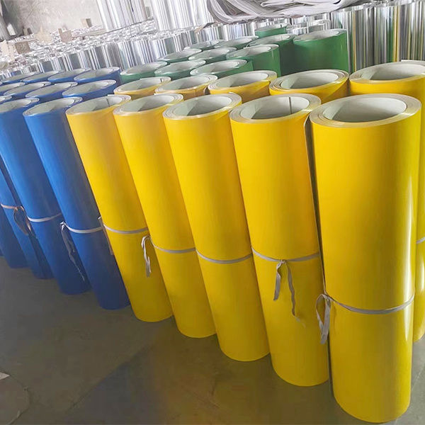 Color aluminum coil