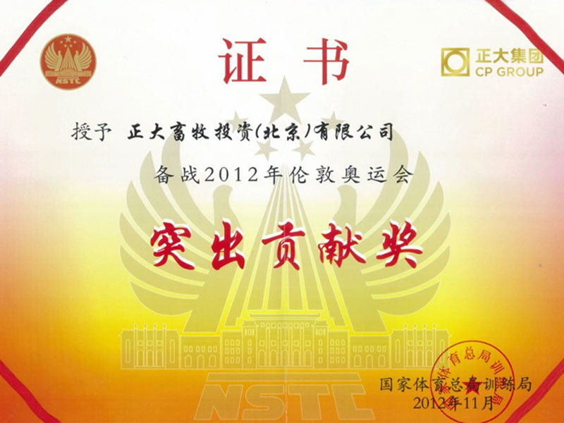 備戰(zhàn)2012年倫敦奧運(yùn)會(huì)突出貢獻(xiàn)獎(jiǎng) 備戰(zhàn)2012年倫敦奧運(yùn)會(huì)突出貢獻(xiàn)獎(jiǎng)