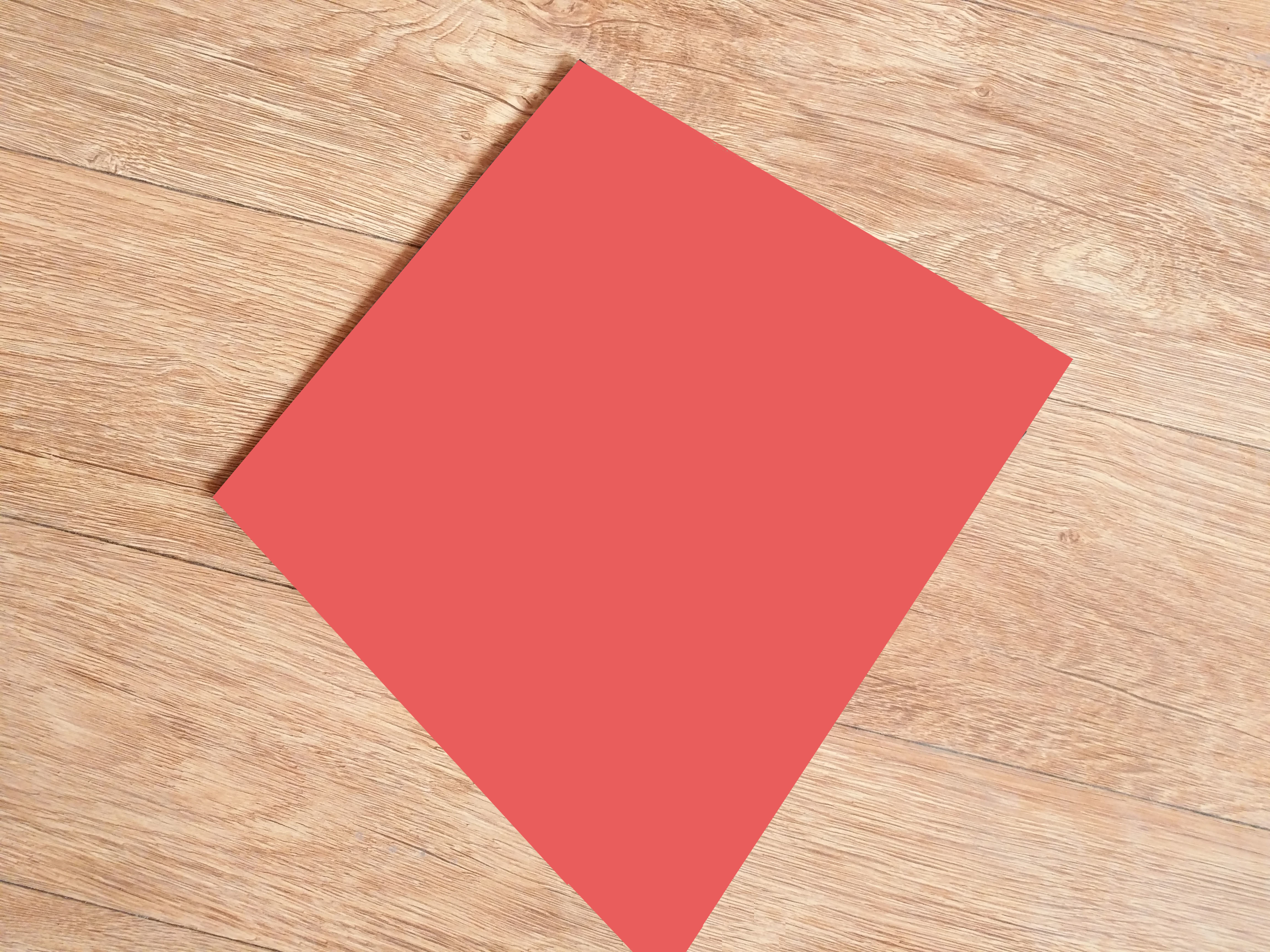 Red rubber sheet