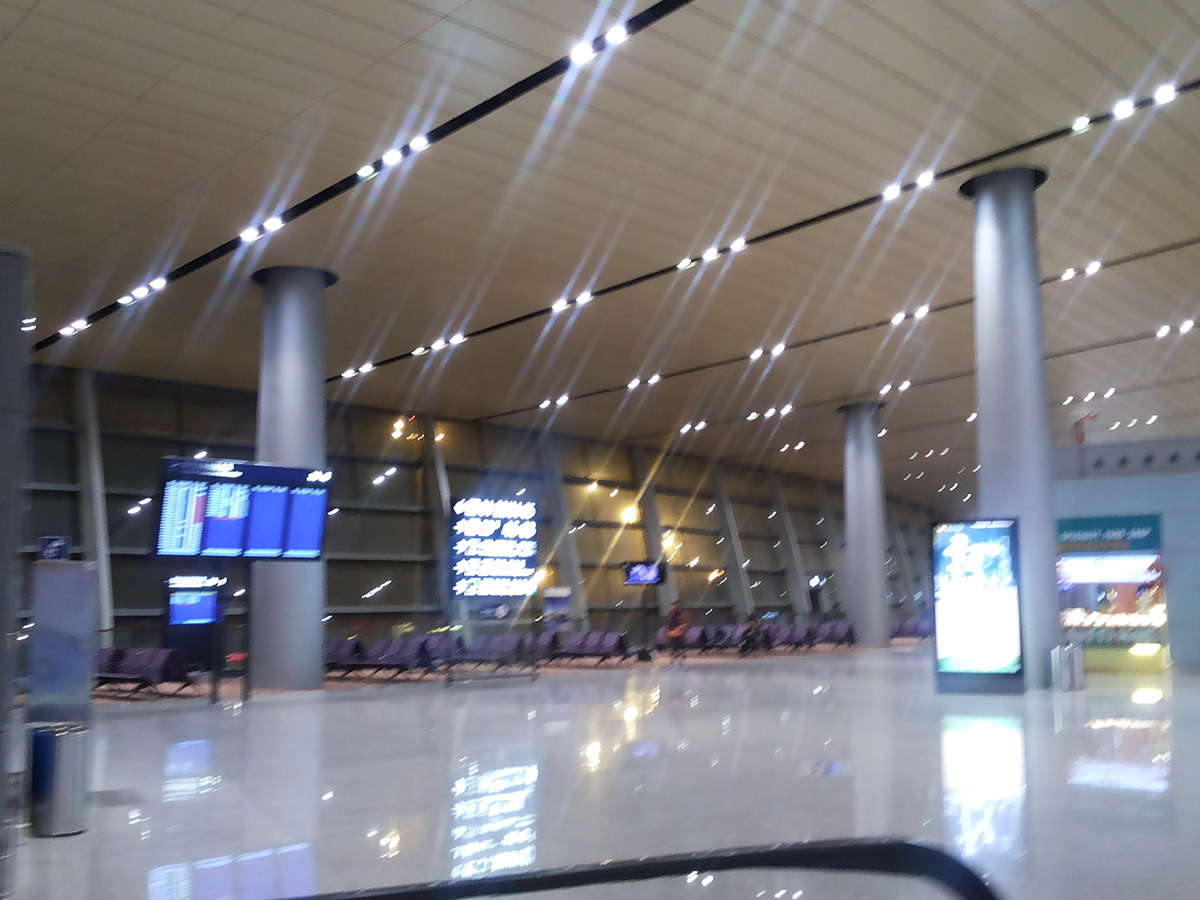 Kunming Changshui Airport cylindrical fireproof coating with fluorocarbon metal