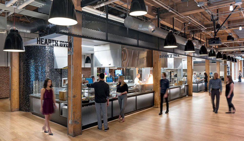 空间物语 Adobe旧金山总部之多元咖啡餐厅