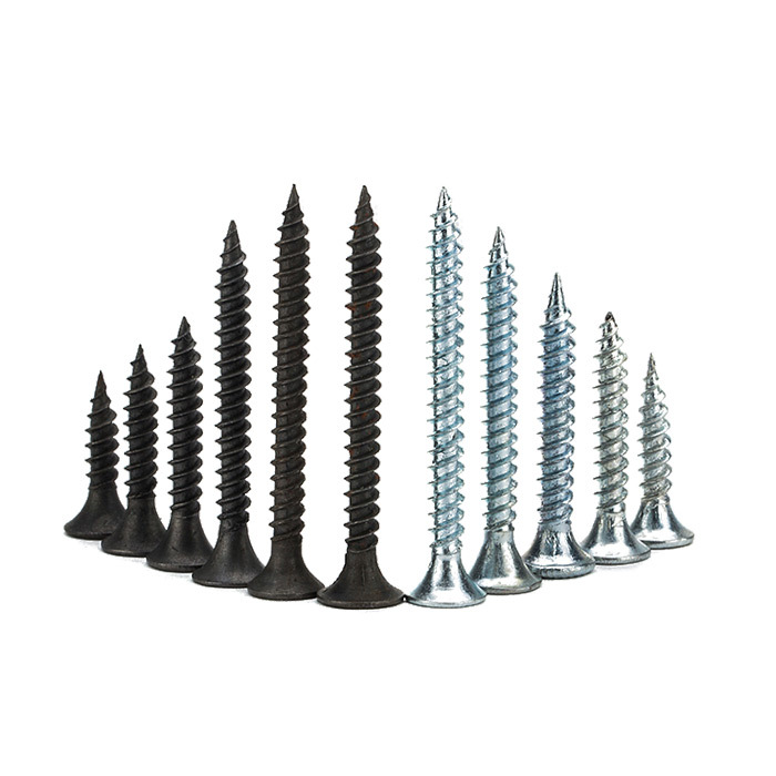 Single-thread coarse thread drywall screw