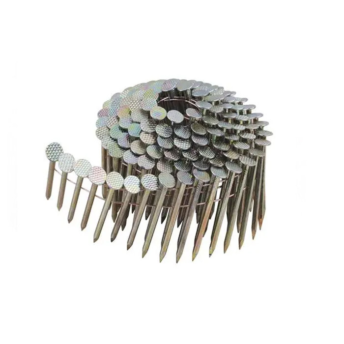 Smooth rod rolling nail