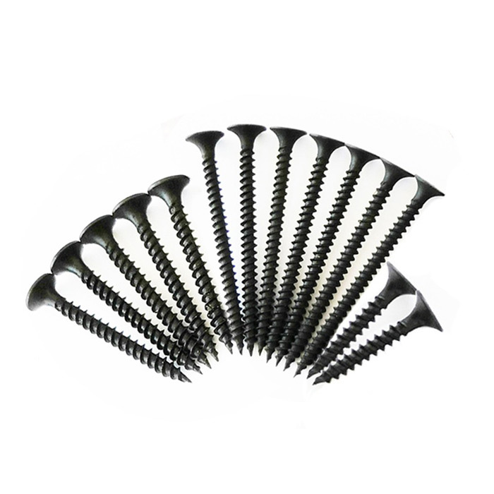 Double-line fine-tooth drywall screw