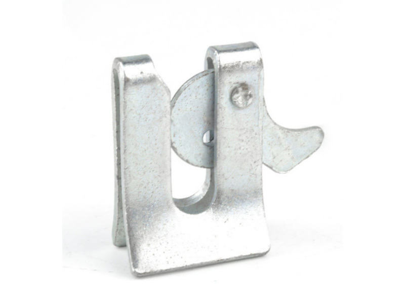 Customized pig bed positioning fence/door lock