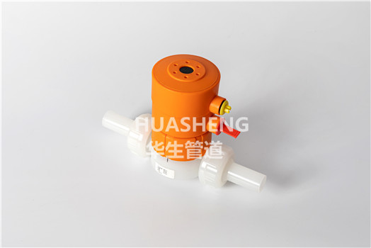PVDF_對(duì)焊 全塑氣動(dòng)隔膜閥