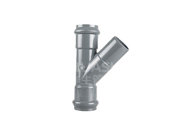 給水UPVC_兩承一插斜三通