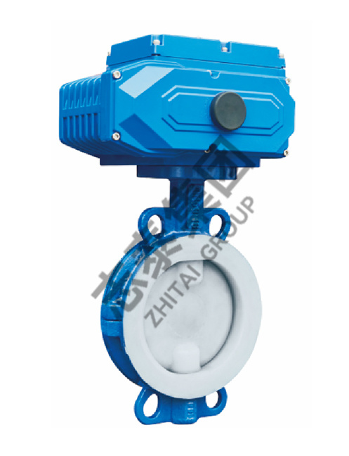 Electric Fluorine Lined Butterfly Valve