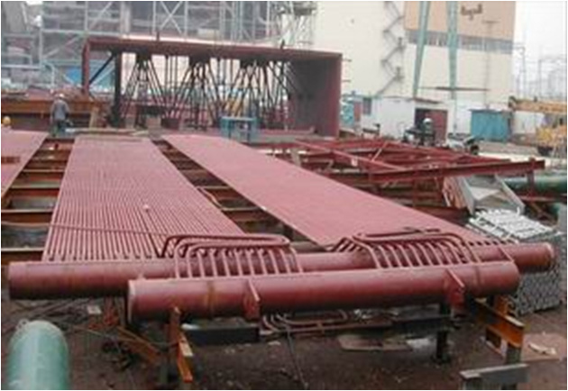 Superheater, economizer, reheater