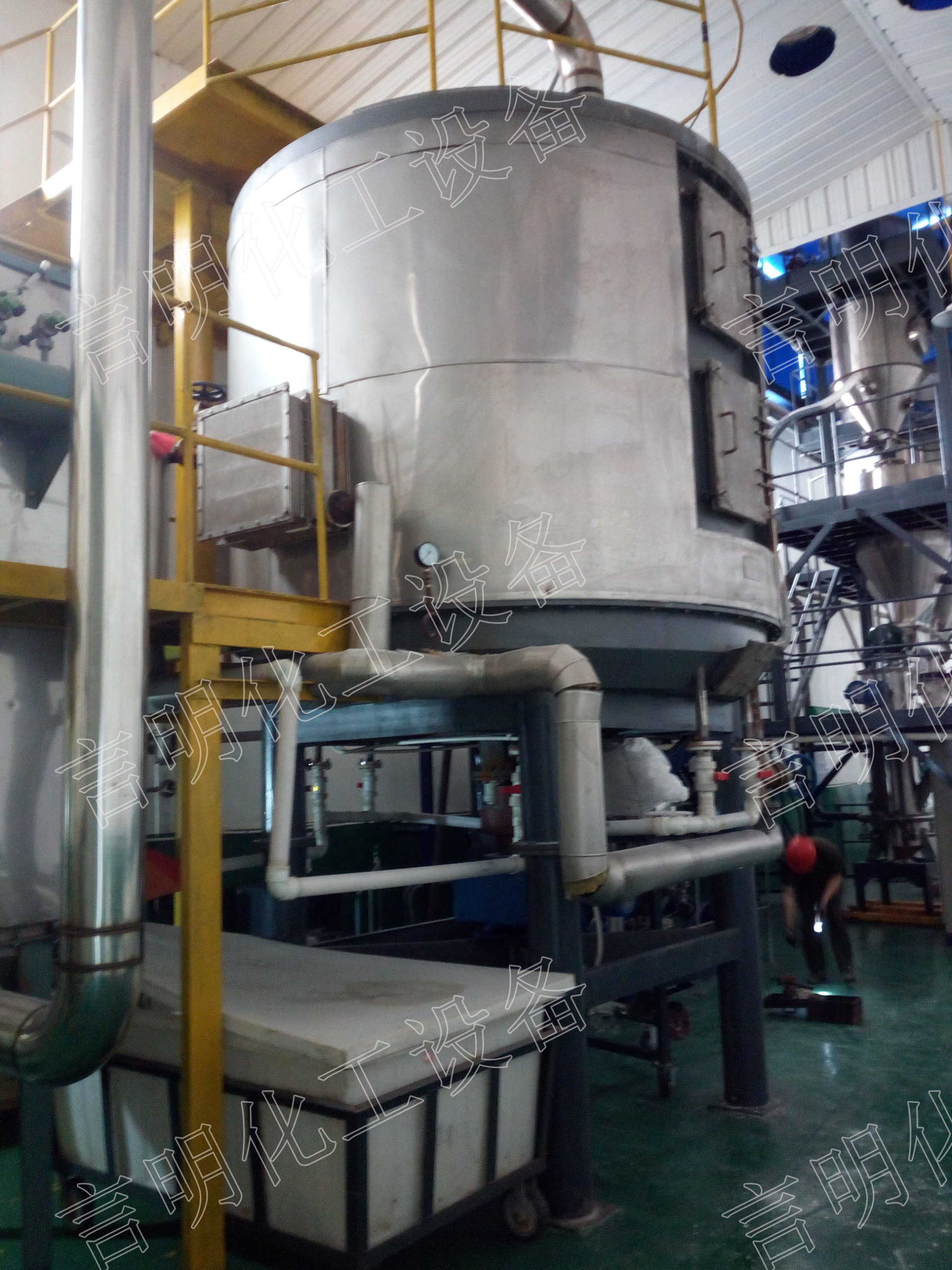 无水氯化锂高效节能环保型盘式连续干燥机