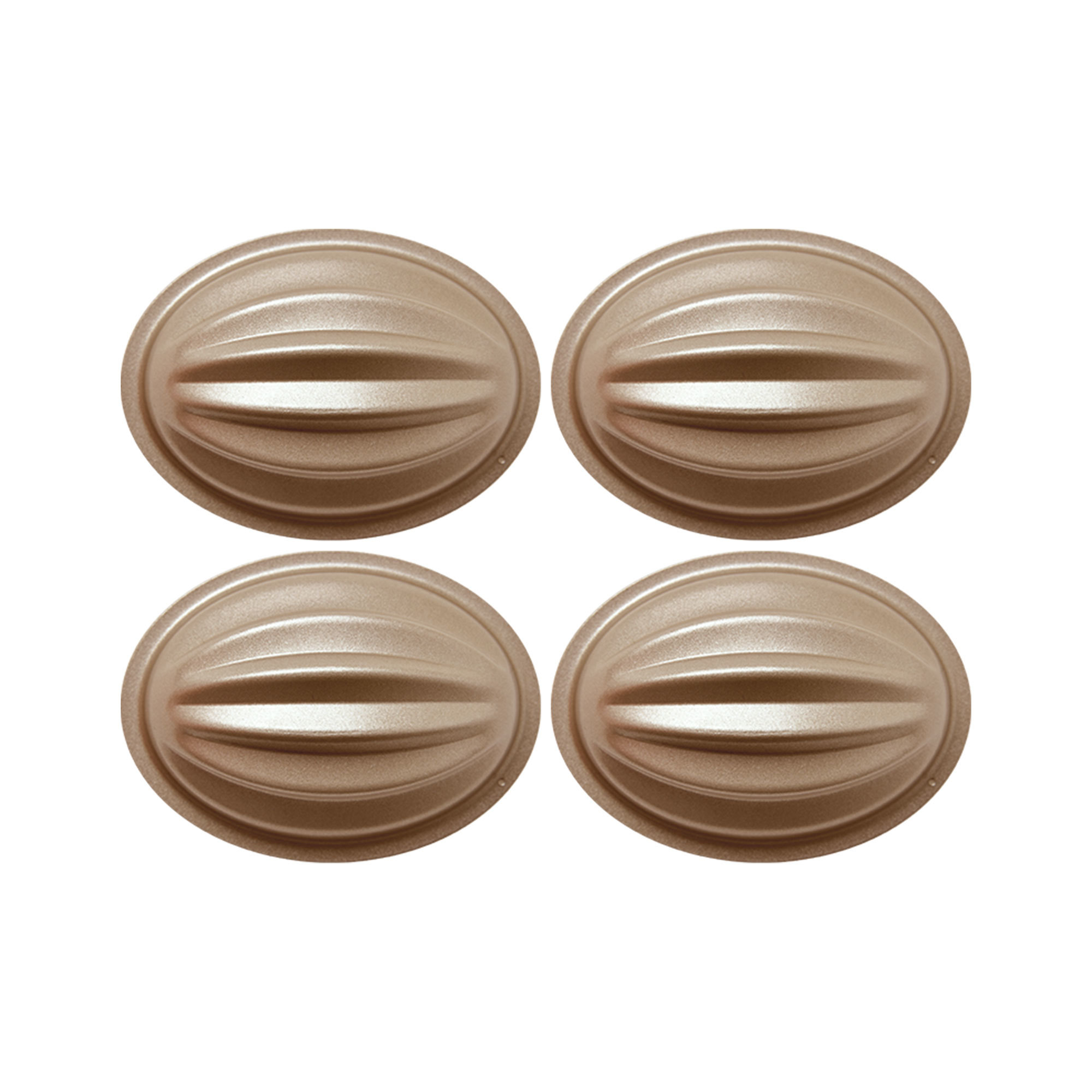 Set of 4 Cocoa Cake Molds 3628