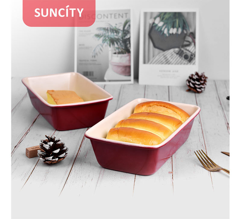 2 lbs Loaf Pan with Two-tone Coating YC80246
