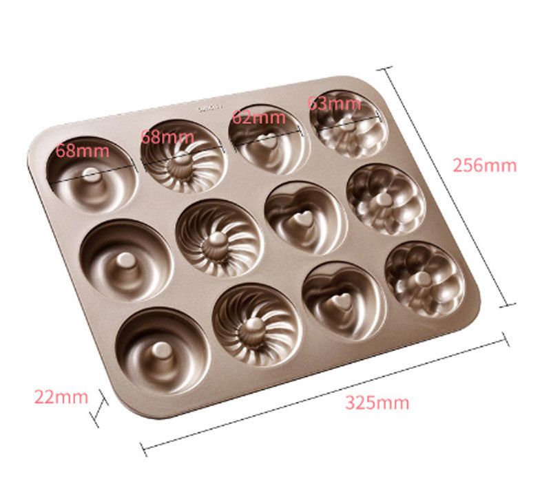 YC80257 12cup Donut Muffin Pan