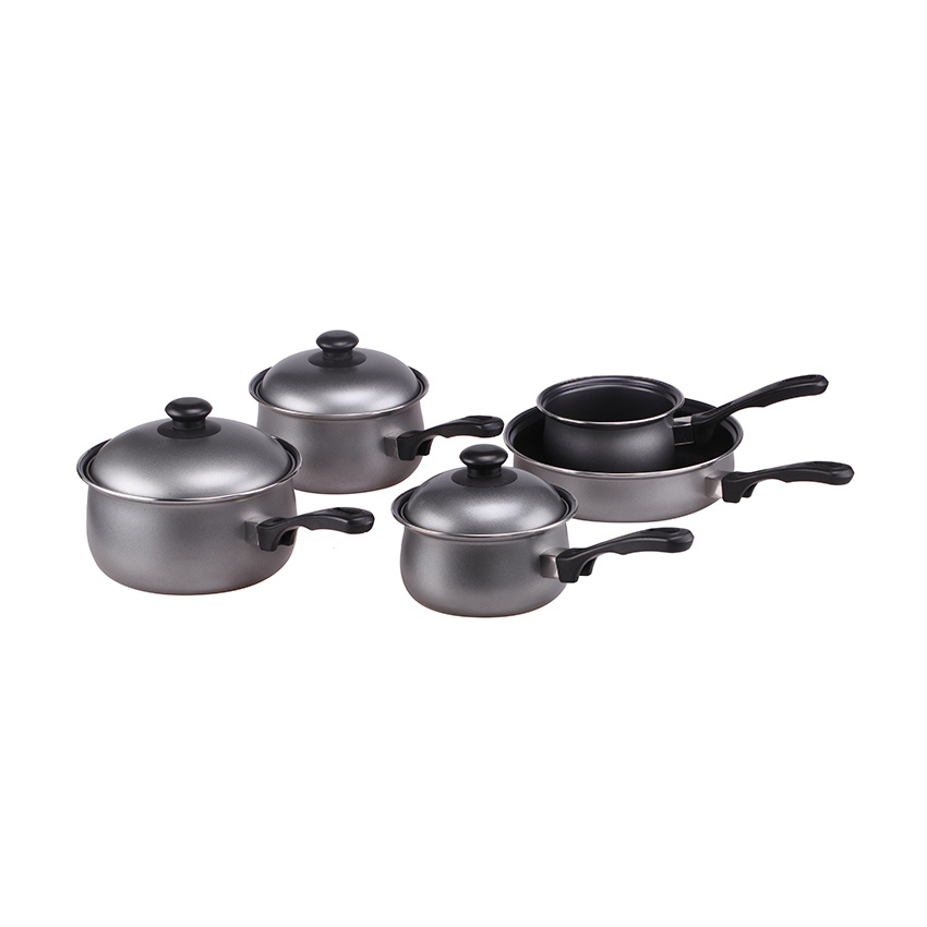 5PC Carbon Steel Cookware Set