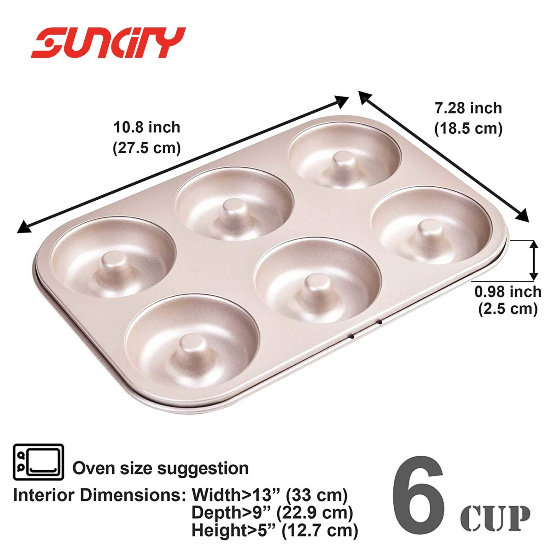 6 Cavity Donut Mold YC80112