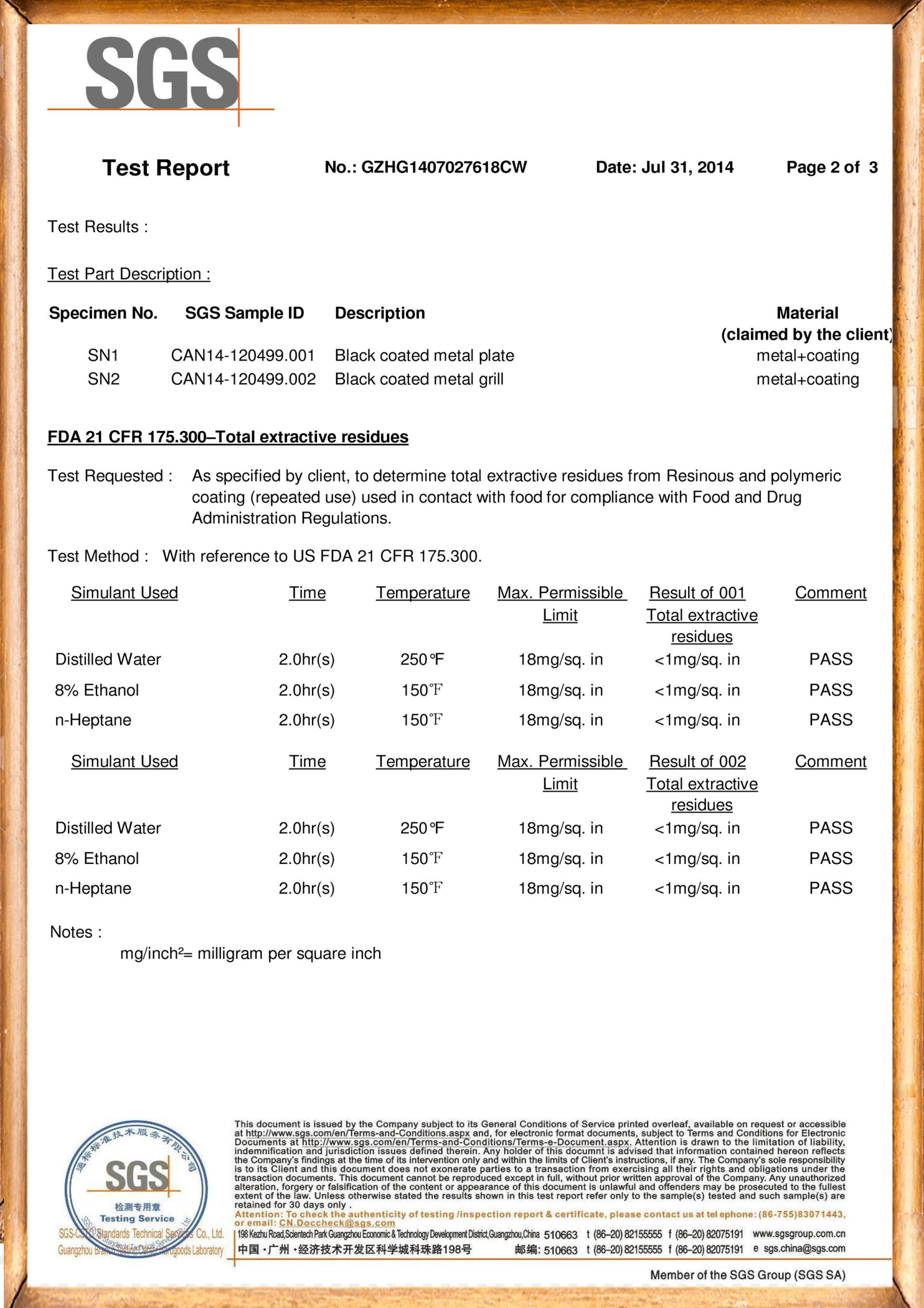 FDA Test Report-1
