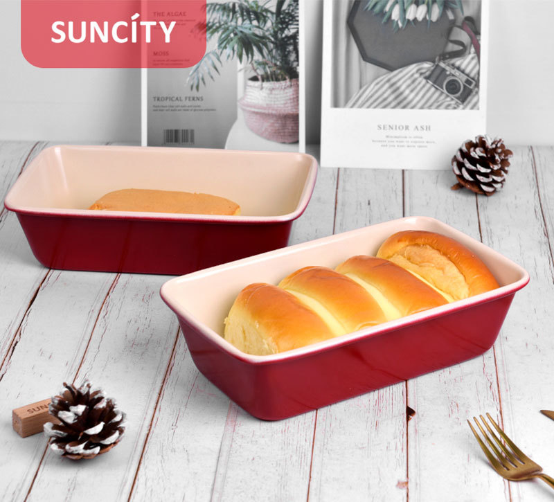 2 lbs Loaf Pan with Two-tone Coating YC80246