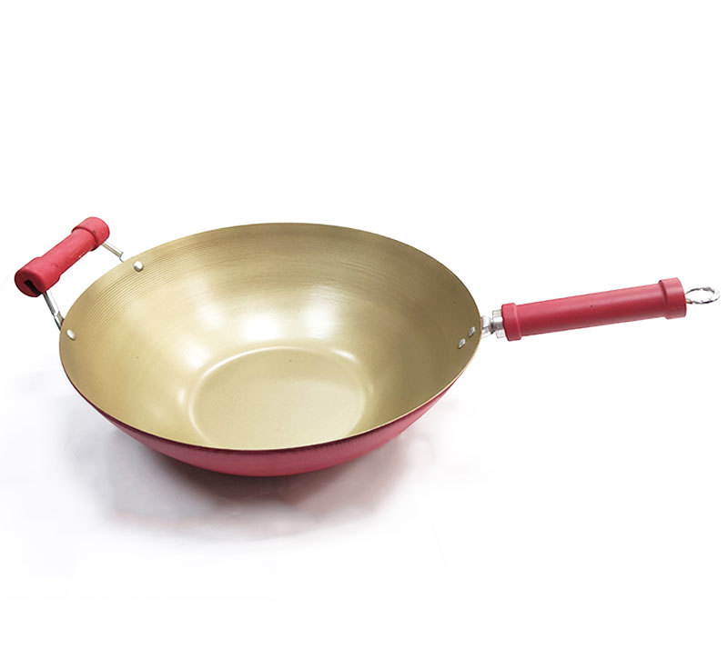 Spun Wok with Bakelite Handle