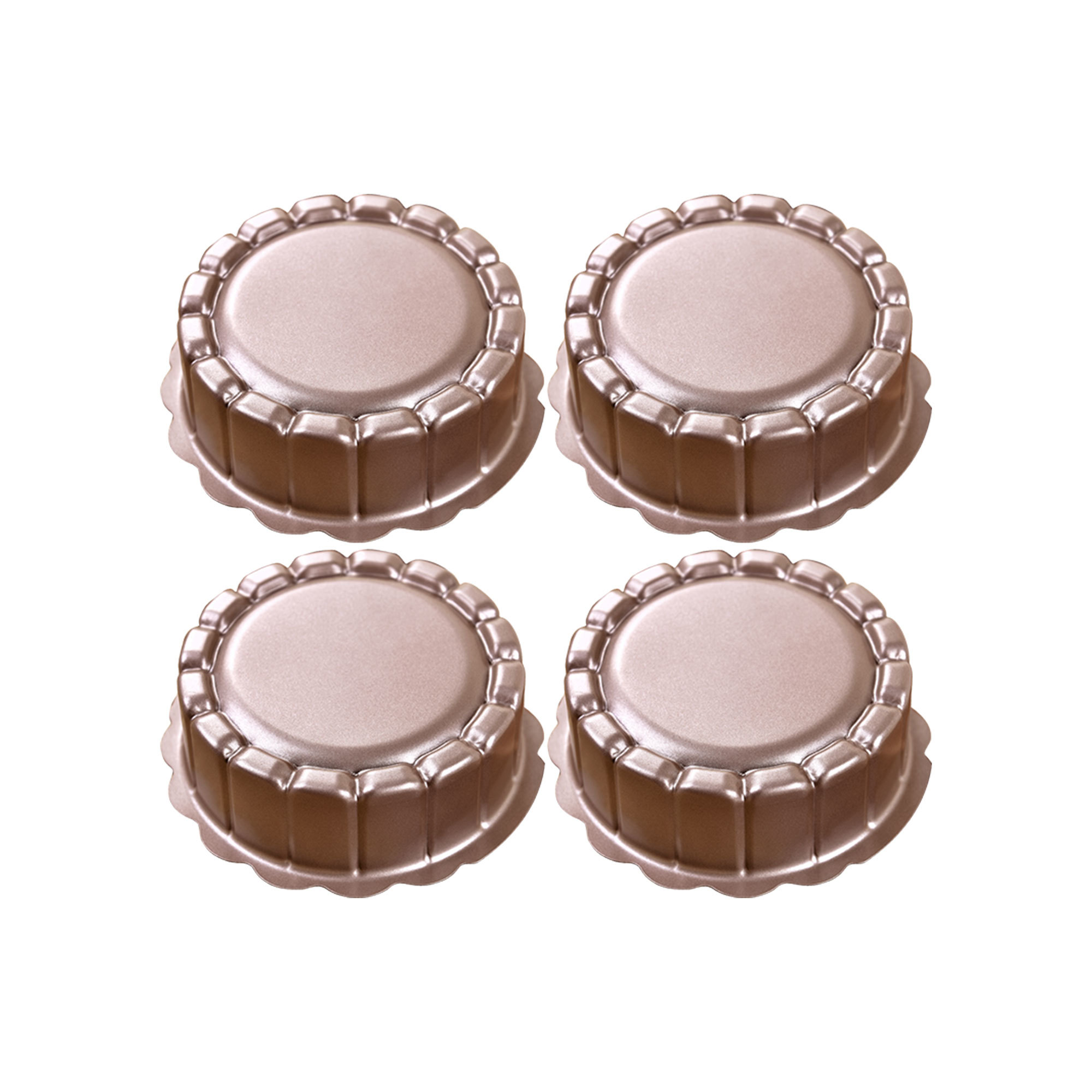 Set of 4 Tiramisu Cake Molds 3622