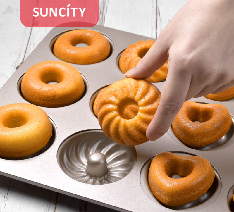 YC80257 12cup Donut Muffin Pan