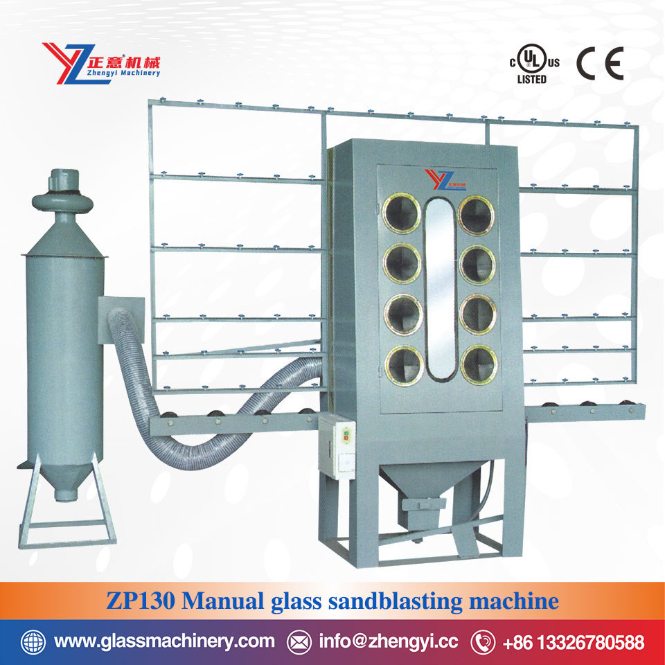 Manual Glass sandblasting machine ZP130