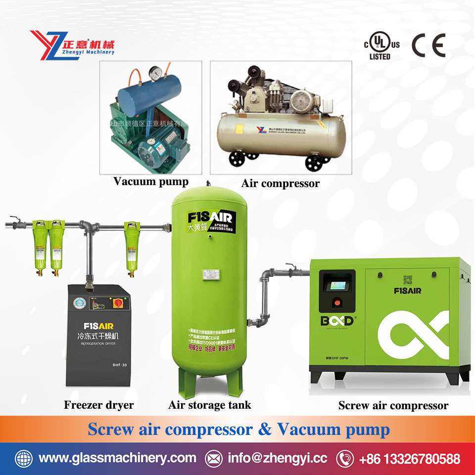 Screw air compressor & Vacuum pump
