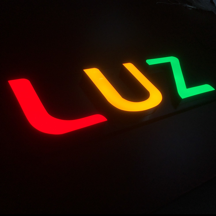 Color resin characters(led sign)