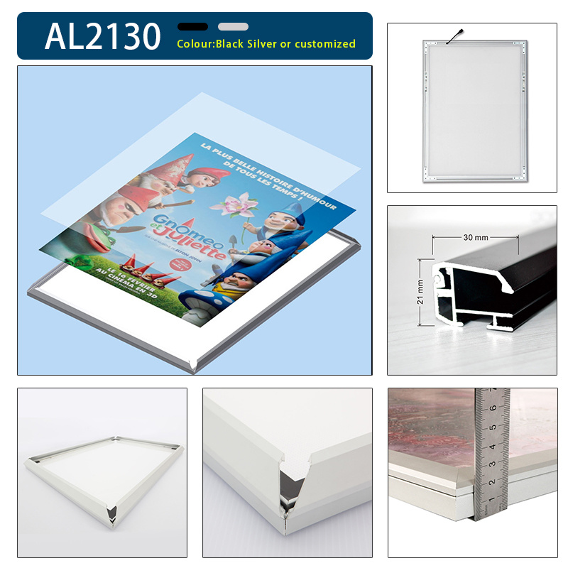 Alumimium Sanp Frame LED Light Box AL2130（led lightbox displays）
