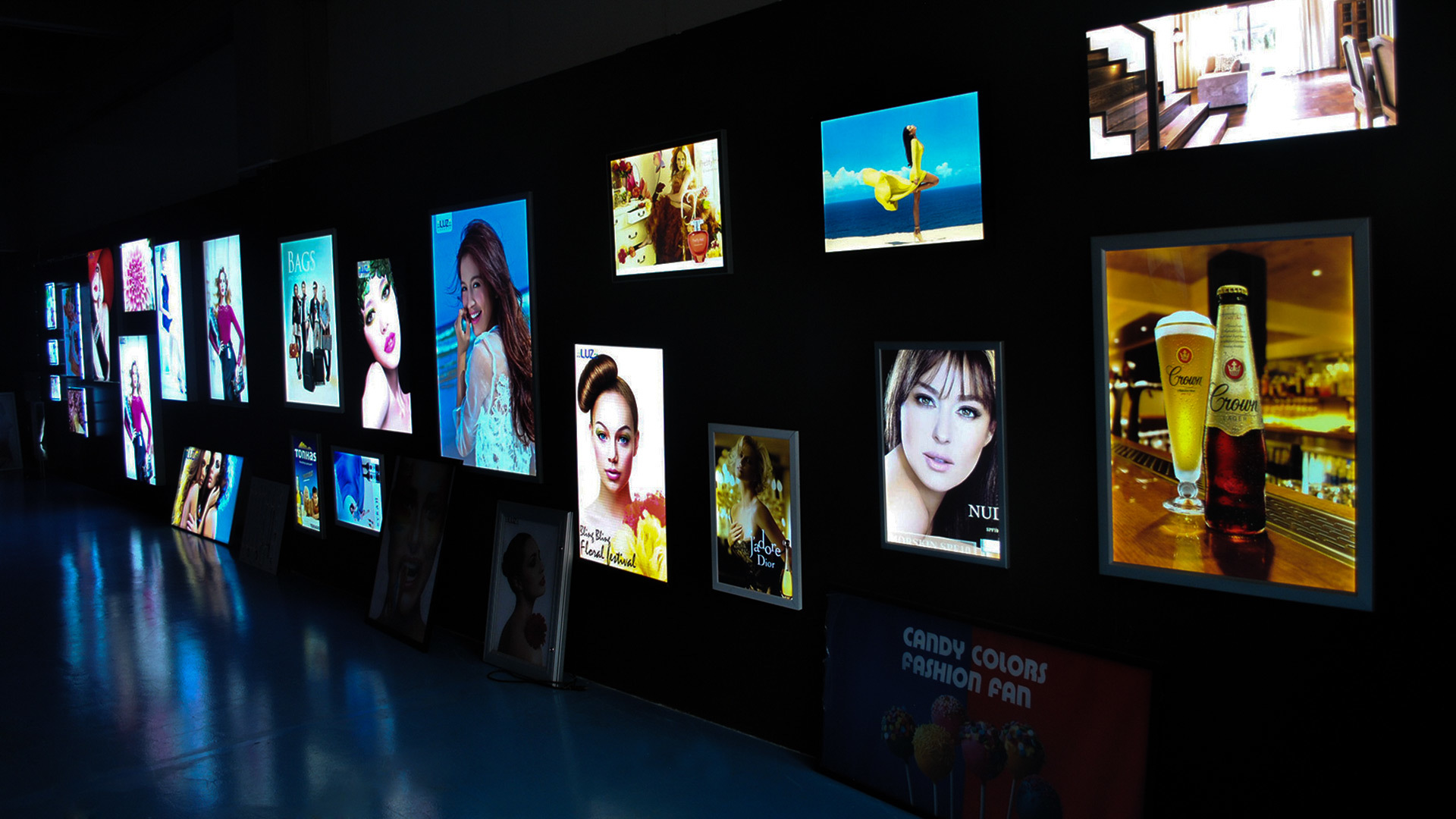 quality Led light box
