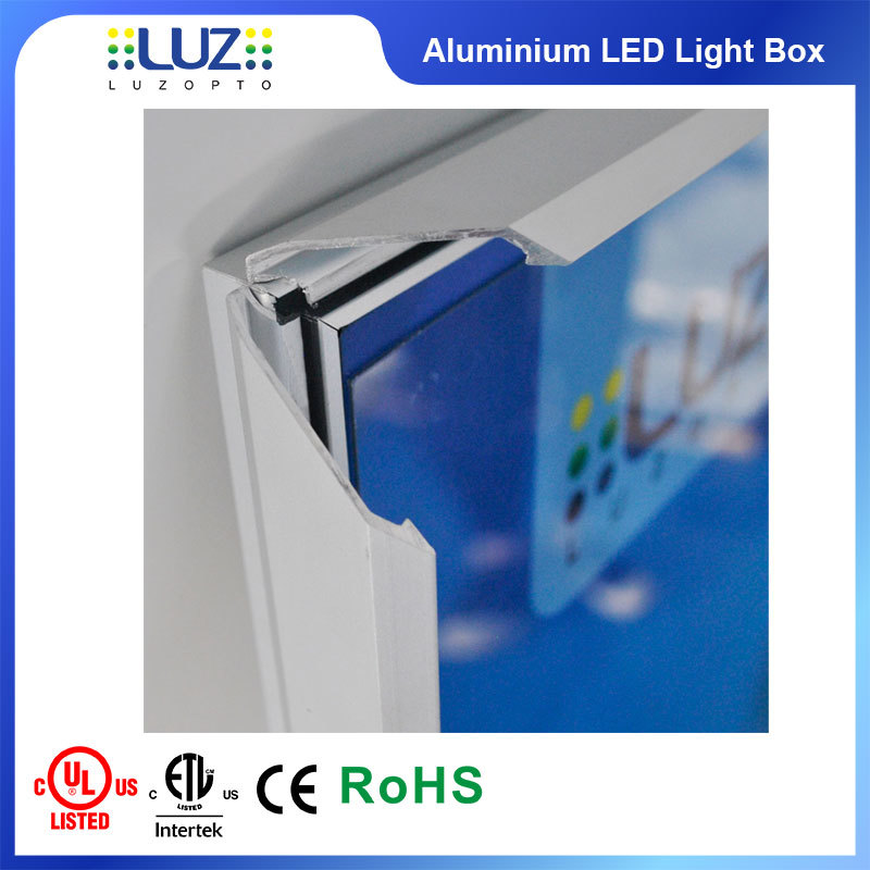 Magnetic/Snap Open LED Frame with Edge Light Technology