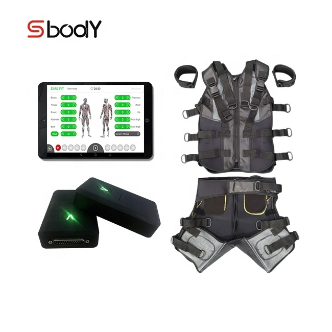 EMS Fitness Device Electric Muscle Stimulation Training Body Suit