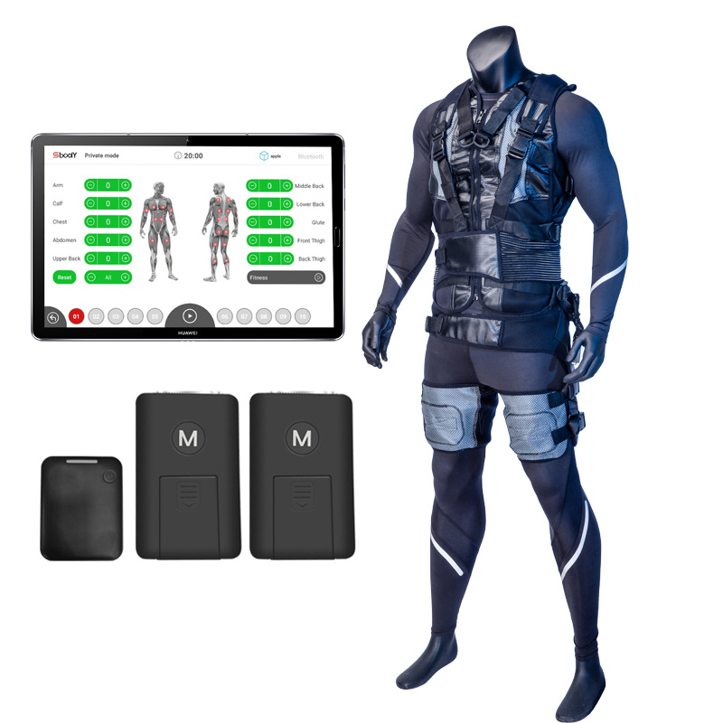 Classic Wireless EMS set with Tablet, Wireless Training Suit  MD-K15