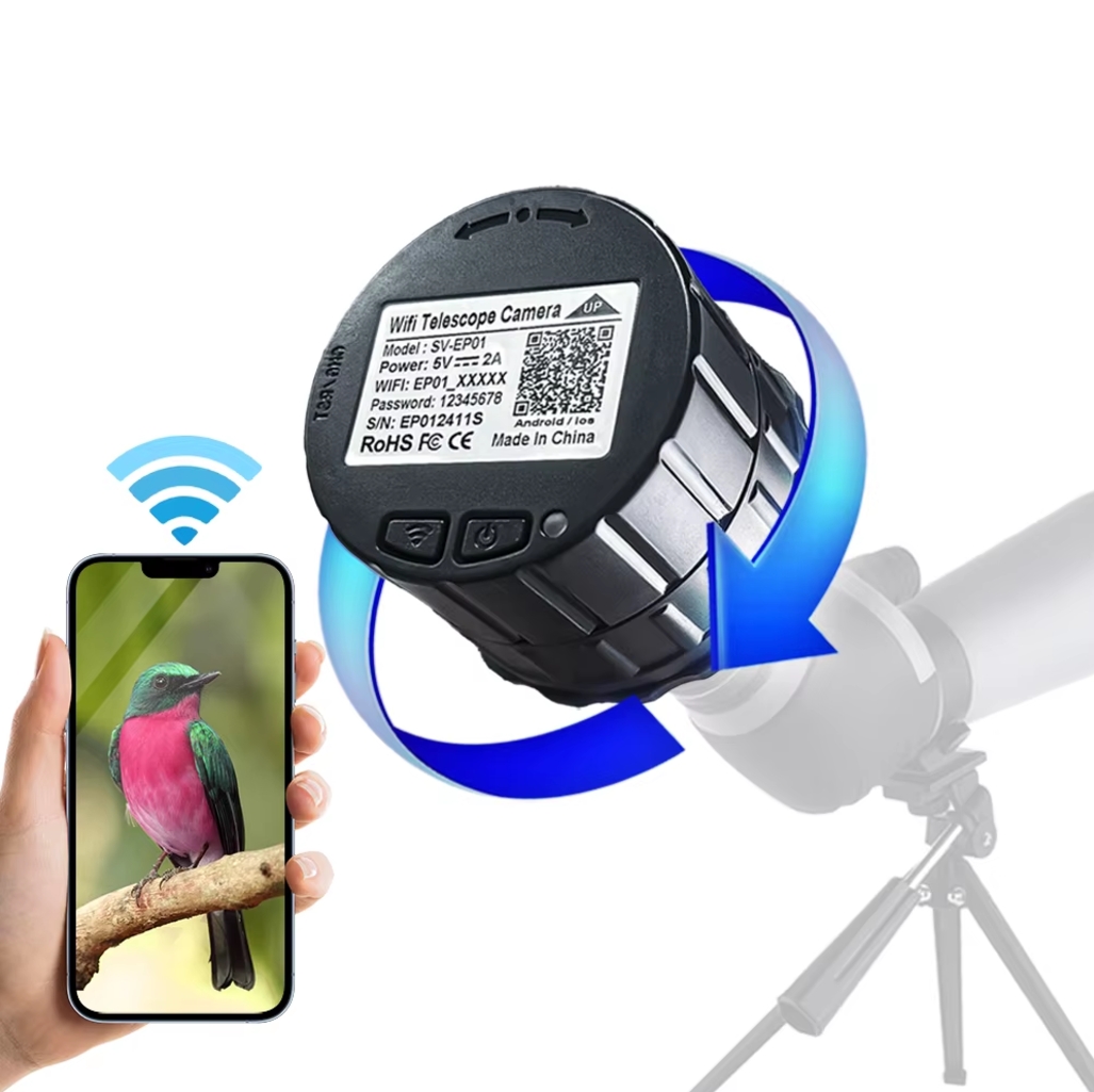 24MP Photo 2K Video Telescope Wifi Eyepiece Camera