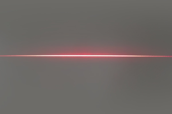 普通柱面镜的一字线激光