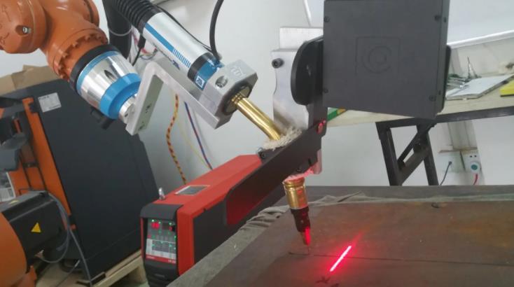  机器人激光焊缝