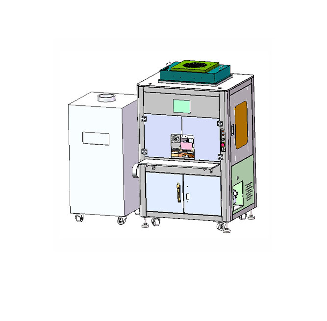 Lens blowing machine