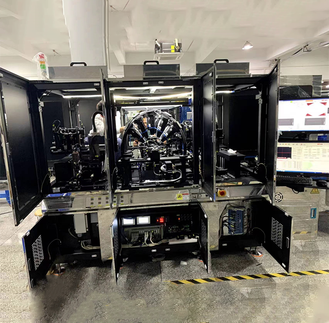 Full-automatic wide-angle AA equipment