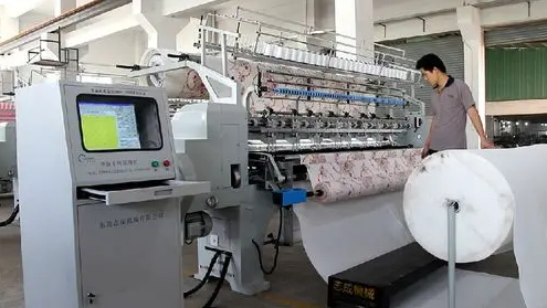 China 2.4 meters bedspreads quilting machine components